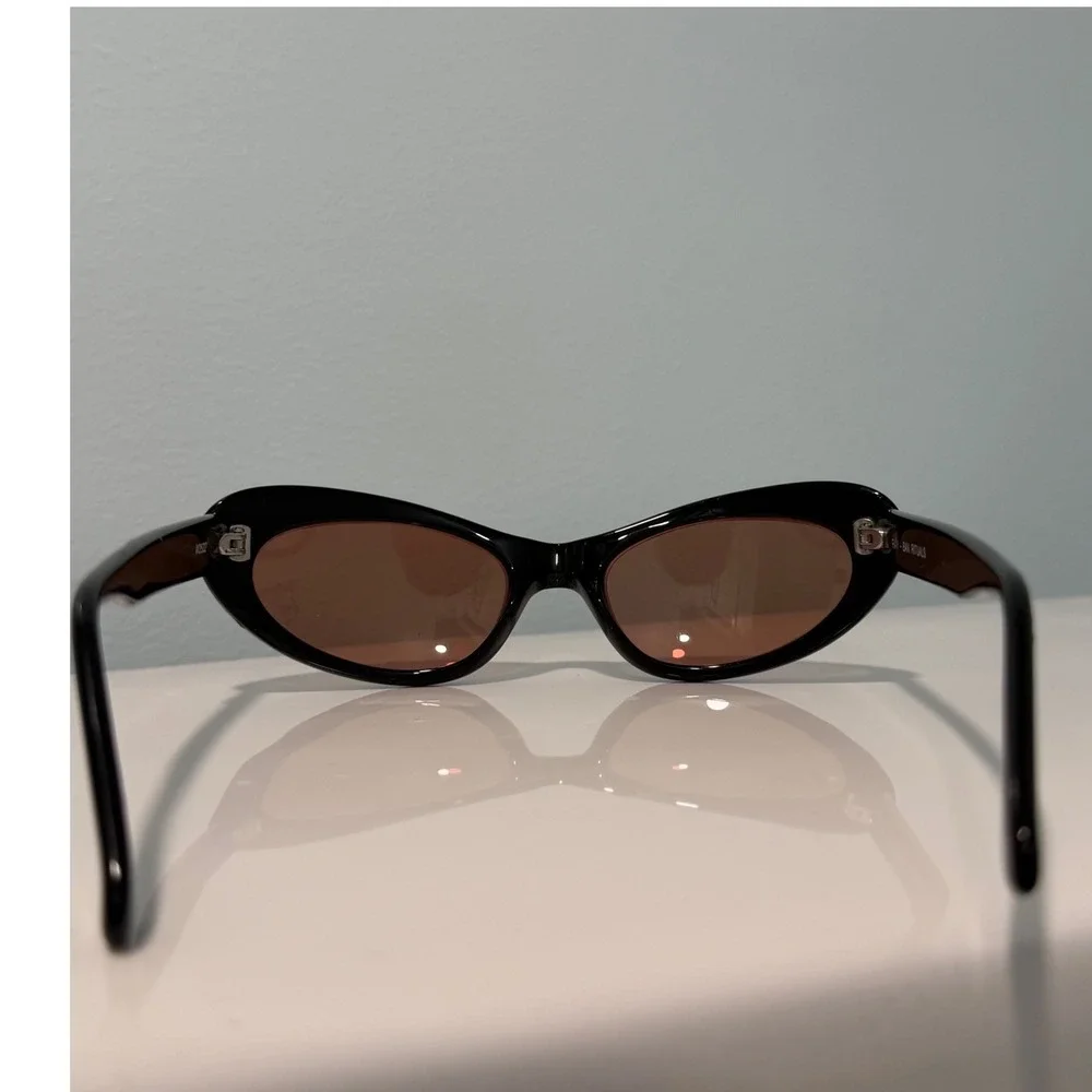 Ray-Ban Rituals W2522 Cat Eye Sunglasses Black‎ Brown Lens Vintage B&L Womens